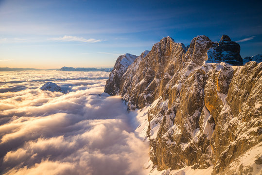 Dachstein sea of clouds