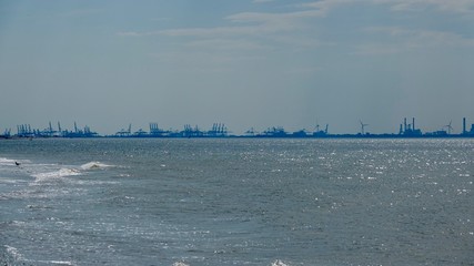 Hafen von Rotterdam, Industrieszenerie