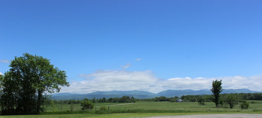 Fototapeta na wymiar Landscape in Vermont