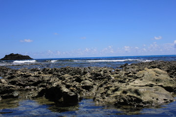 Fototapeta na wymiar Beach view at Lanyu in Taiwan