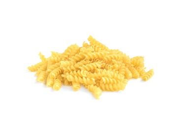 Pasta isolated on white background.