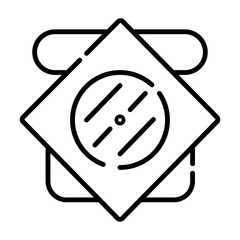 sandwich icon vector
