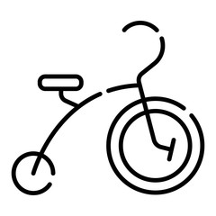 bicycle icon vector