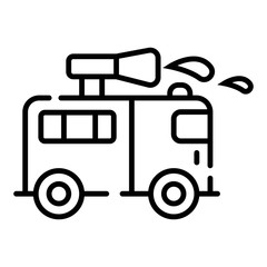 Fire truck icon