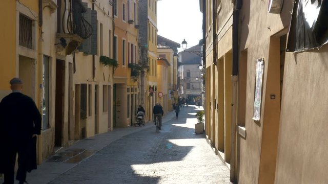 City life in Bassano del Grappa