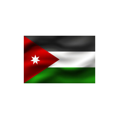 Flag of Jordan.