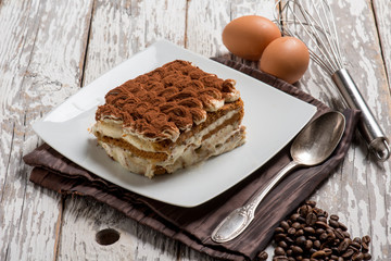 tiramisu italian traditional dessert
