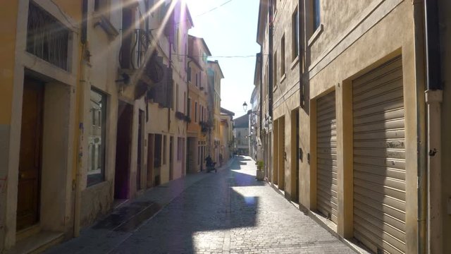 City life in Bassano del Grappa