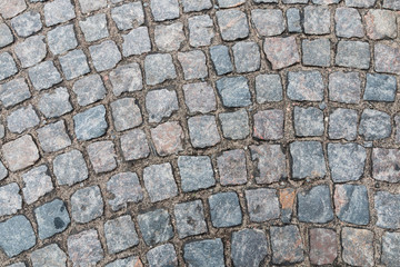 Stone paving texture. Abstract structured background.