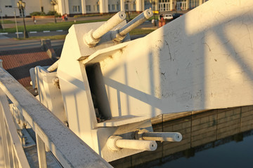 Iron bridge construction