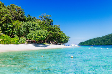 beautiful beach. Lipe island, Koh Lipe, Satun province Thailand
