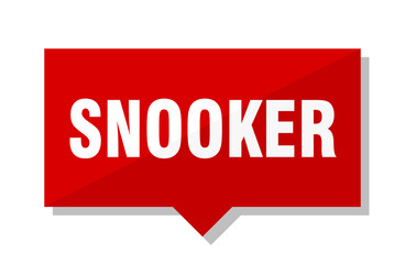 snooker red tag