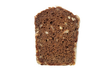 black bread with seeds