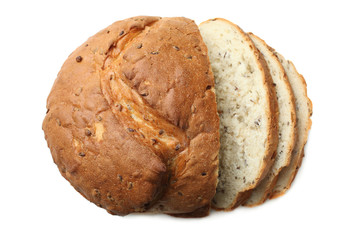 white bread with seeds