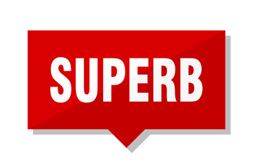 superb red tag