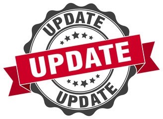 update stamp. sign. seal