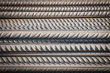 load of steel bars in Antwerp