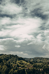 Obraz premium Mountains in Bran