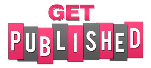 Get Published Professional Pink Grey 