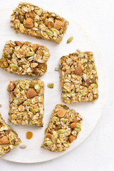 Nutrition bar, granola