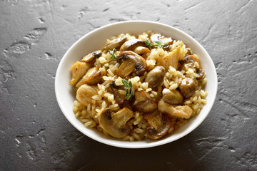 Risotto with mushrooms