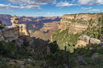Fototapeta na wymiar Grand Canyon South Rim Landscape
