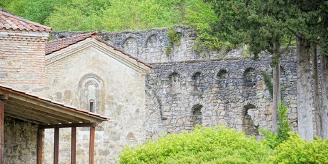 Ikalto Academy in Ikalto (Iqalto) monastery complex, Eastern Georgia, Europe, Caucasus