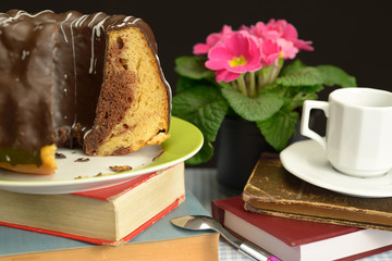 Gugelhupf cake teatime coffee books