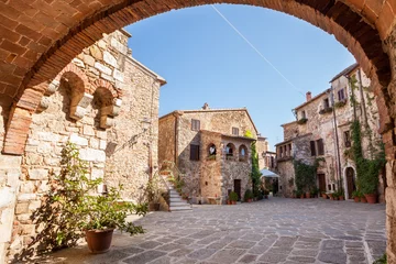 Fotobehang Manciano, Toscana, Borghi più belli d'Italia © Pixelshop
