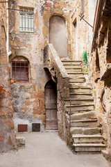 Naklejka premium Pitigliano, Toscana, Italia, Borghi più belli d'Italia