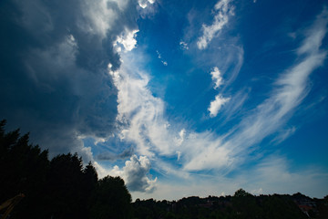 Obraz premium th wide angle sky