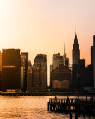 Fototapeta premium Chrysler Building Midtown Manhattan at Sunset