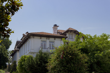 Old Historic house in Buyukada, Istanbul - Turkey