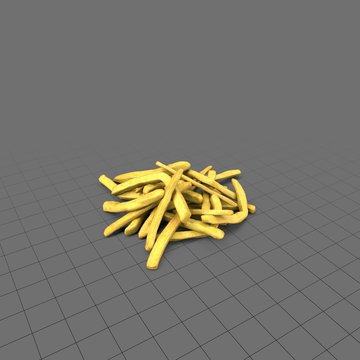 Pile of french fries 1