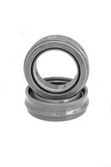 Rubber seal for Industrial on white background.
