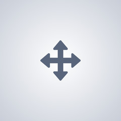 Crossroads icon, arrow icon