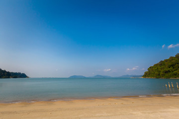 Fototapeta na wymiar Teluk Dalam Pangkor island Malaysia