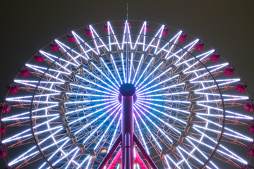 ferris wheel nightview