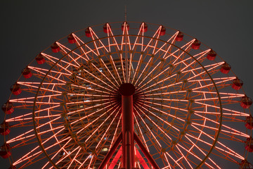 ferris wheel nightview