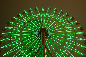 ferris wheel nightview