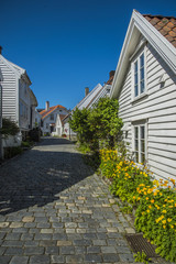Fototapeta na wymiar Old Town Stavanger, Norway