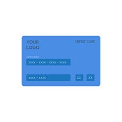 Credit card vector icon, payment symbol. Simple illustration for web or mobile app
