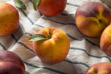 Raw Organic Orange Peaches