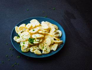 Potato salad with mayonnaise