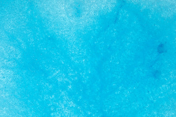 Winter blue ice texture