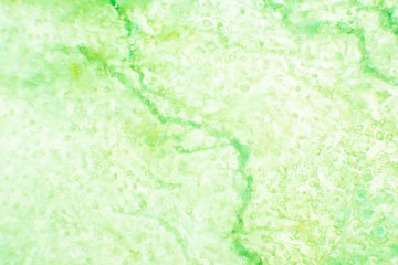 Colorful green ice texture with diagonal lines