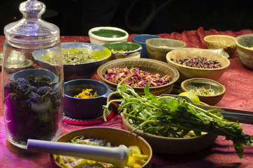 Herbs for tea