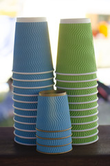 Cardboard cups