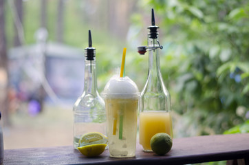 Lemonade and Ingredients