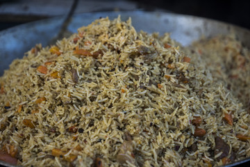 pilaf with meat